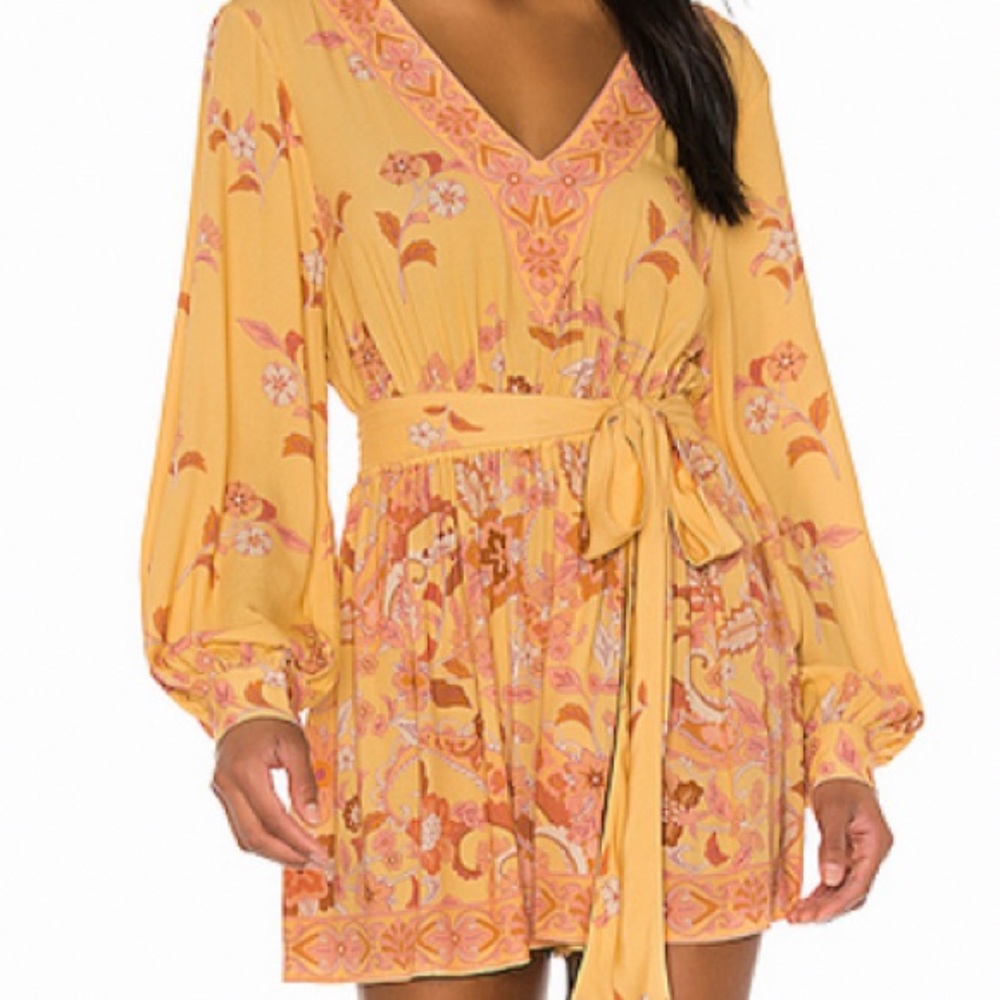 SPELL & THE GYPSY COLLECTIVE DYLAN ROMPER IN SUNRISE SIZE SMALL